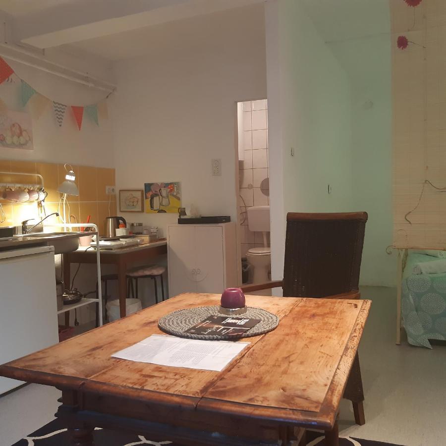 Fassbinder Klause Mit Mini-Terrasse Apartment Sankt Veit an der Glan Bagian luar foto